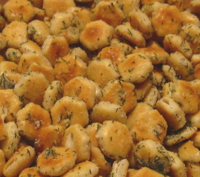 Baked Oyster Crackers With Ranch Dressing | Newburyport Bites